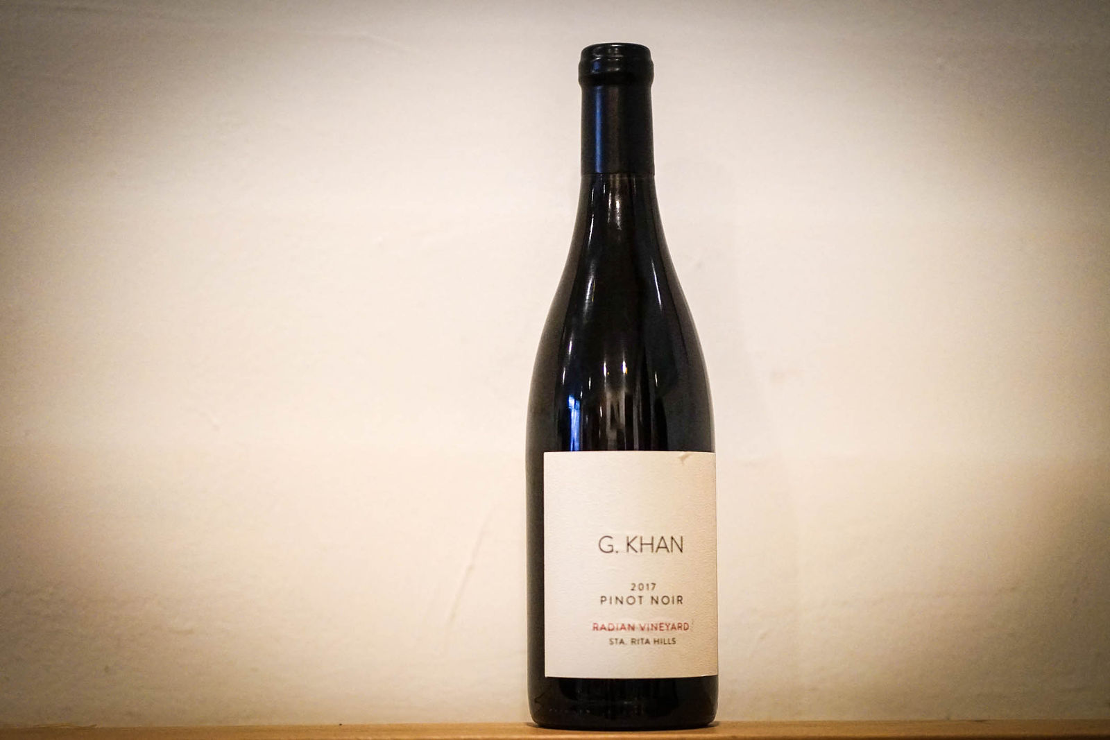 2017 G. Khan Pinot Noir